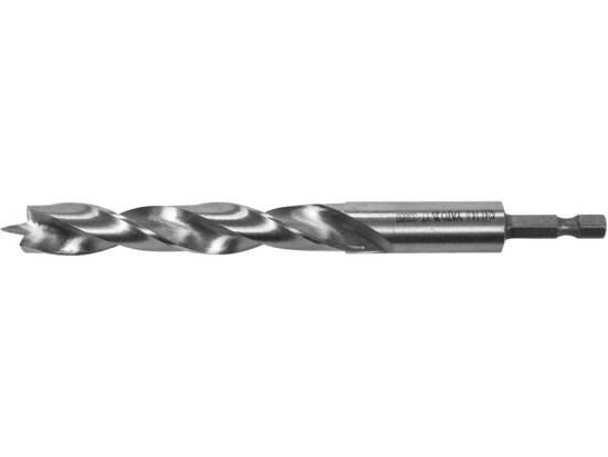 SPUR WOOD DRILL BIT 14MM HEX