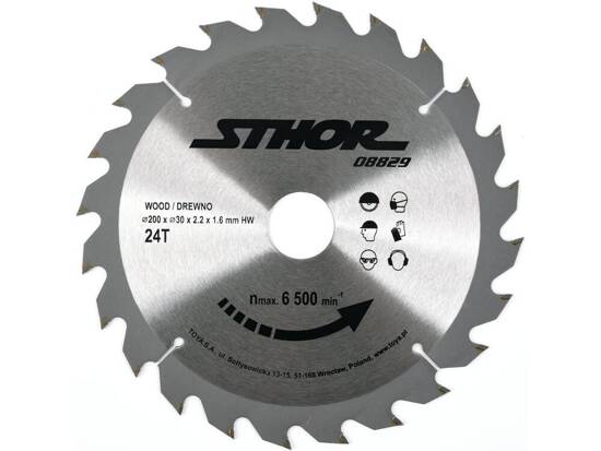 TCT BLADE FOR WOOD D200 T24 D30
