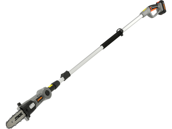 TELESCOPIC CHAIN SAW 20V, GUIDE BAR 8'' - BATTERY 2 AH