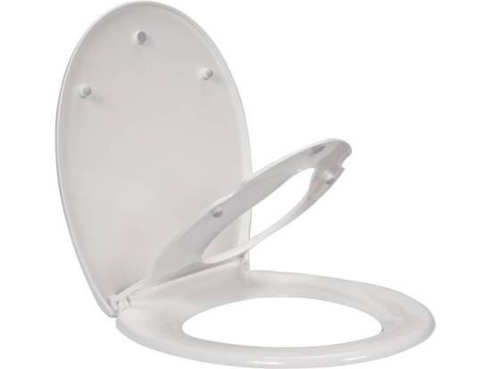 TOILET SEAT 2IN1 PP-O SOFT CLOSE