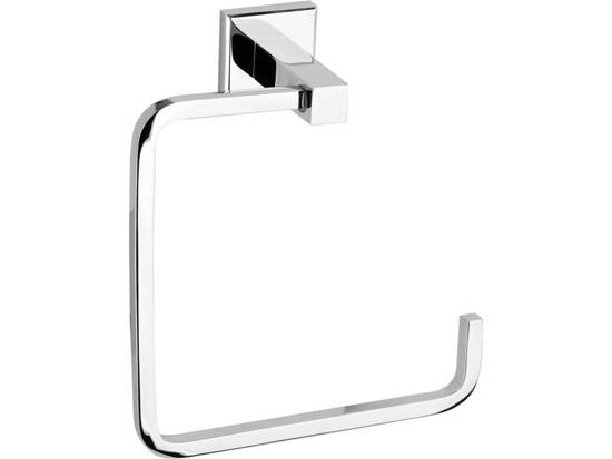 TOWEL RING QUAD CHROME