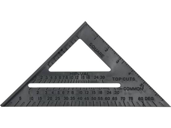 TRIANGLE RULER 180MM