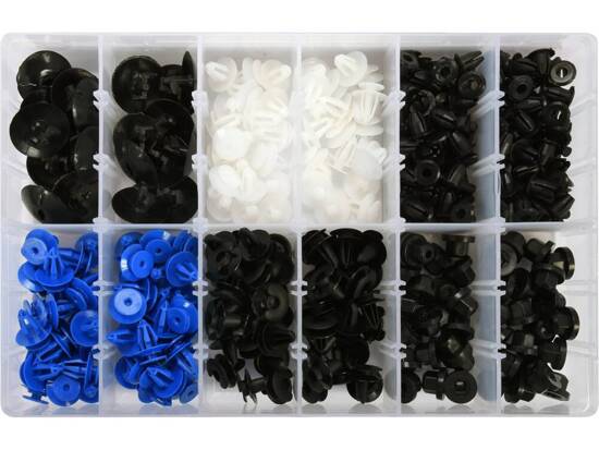 TRIM CLIPS ASSORTMENT OPEL 300 PCS