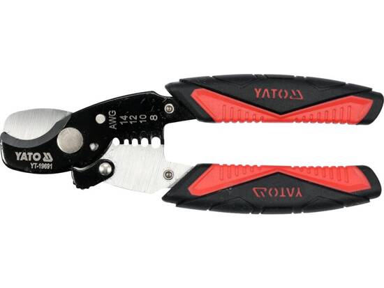 WIRE STRIPPER AND CUTTER PLIERS