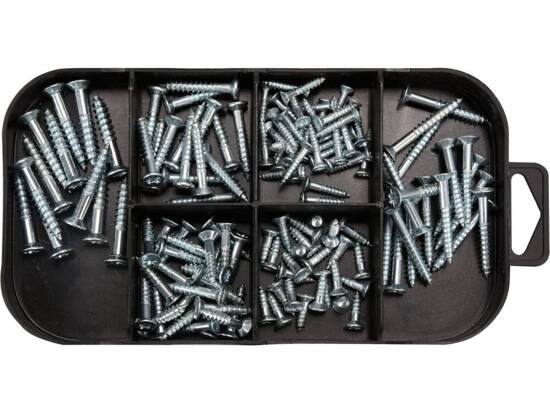 WOOD SCREWS 192PCS ASSORTMENT