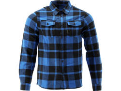 CHEMISE EN FLANELLE, BLEU, TAILLE. XL