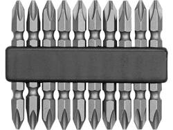 LAMES DOUBLE FACE POUR TOURNEVIS 10 PCS. PH2X60