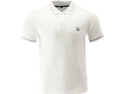 POLO DOUX, BLANC, TAILLE. 3XL