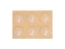 RONDELLES EN SILICONE 19MM 6PCS.