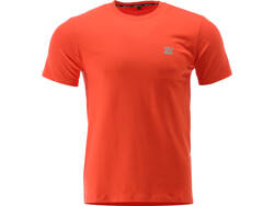 T-SHIRT SÉRIE TALL ORANGE AVEC ÉLASTHANNE TAILLE. S