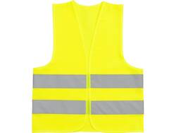 TAILLE DU GILET D'AVERTISSEMENT JAUNE. L