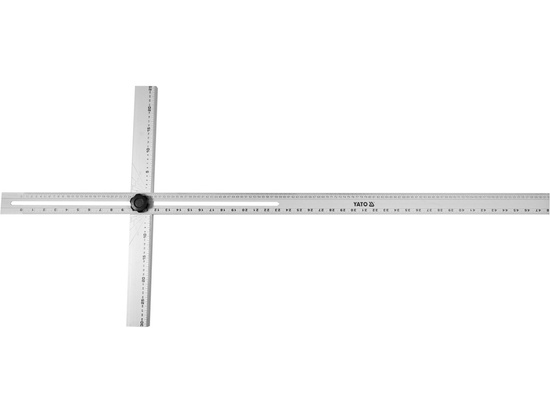 BARRE D'ANGLE RÉGLABLE EN ALUMINIUM L-1270 MM X 560 MM