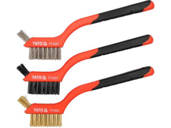 BROSSES MÉTALLIQUES JEU DE 3