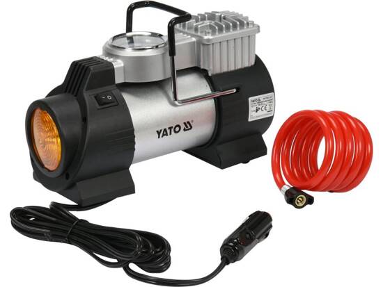 COMPRESSEUR DE VOITURE AVEC LAMPE LED, 12V 180W