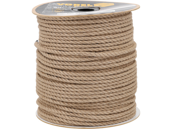 CORDE DE JUTE 10MM 200M SUR BOBINE