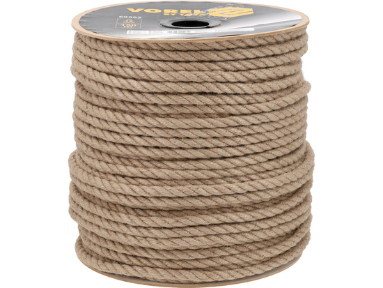 CORDE DE JUTE 12MM 150M SUR BOBINE