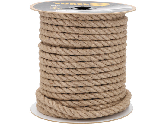 CORDE DE JUTE 18MM 50M SUR BOBINE