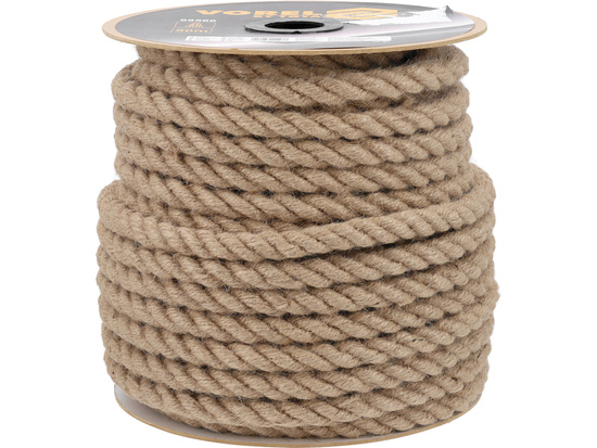 CORDE DE JUTE 20MM 50M SUR BOBINE