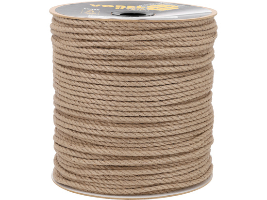 CORDE DE JUTE 8MM 300M SUR BOBINE