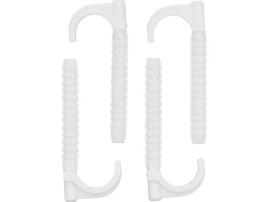 CROCHETS D'INSTALLATION SIMPLES AVEC GOUPILLE D'INSTALLATION RAPIDE POUR TUYAUX 15-28MM 4 PCS.