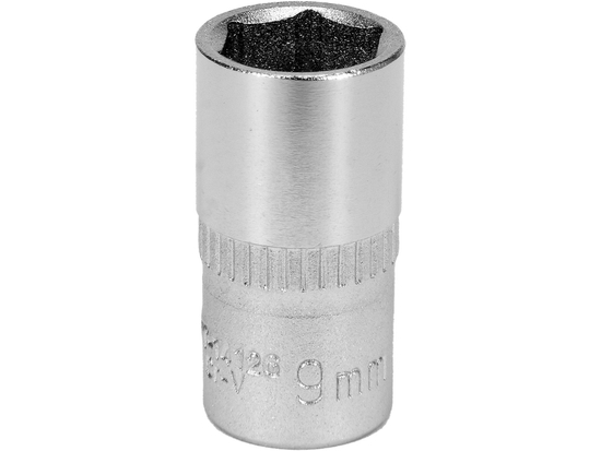 DOUILLE 9MM 1/4'' 6 ANGLE CV COURT