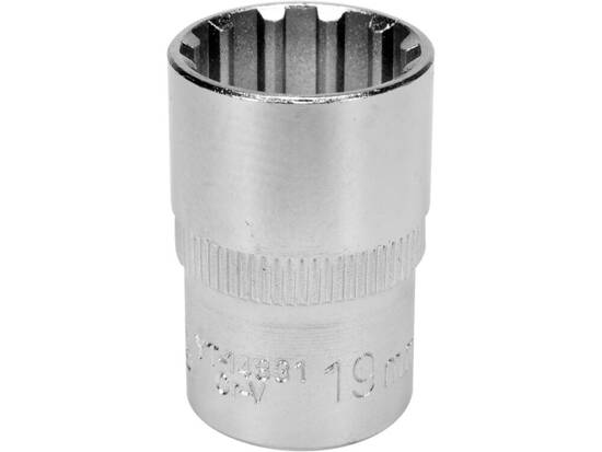 DOUILLE CANNELÉE 1/2'' *19MM*38MM