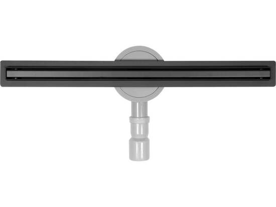 DRAIN LINÉAIRE SLIM NOIR 60 CM