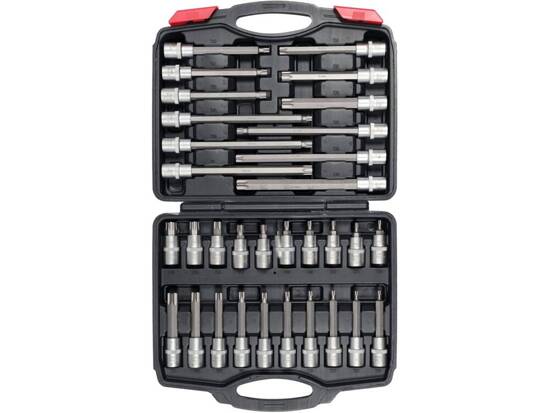 ENSEMBLE DE CLÉS POUR MÉDAILLON TORX 1/2'', 32 PIÈCES