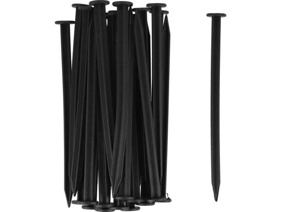 ÉPINGLE, ANCRAGES 250MM, 25 PCS POUR FIXATION BORDS ET TISSU NON TISSÉ DE JARDIN