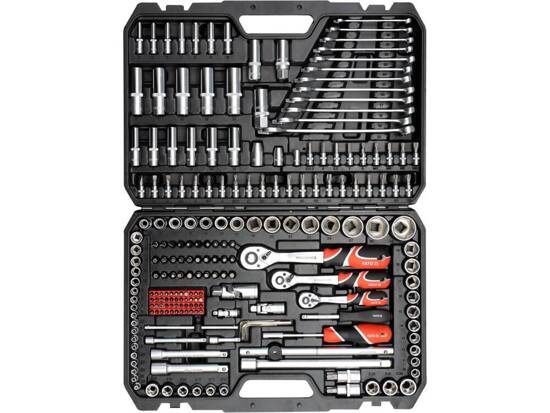 JEU D'OUTILS 1/4'', 3/8'' ET 1/2'', 216 PCS.