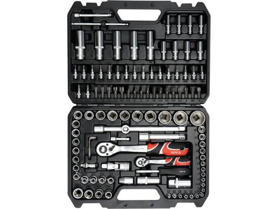 JEU D'OUTILS 1/4'' ET 1/2'', 108 PCS.