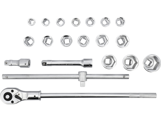 JEU D'OUTILS 3/4'' 20 PIÈCES.