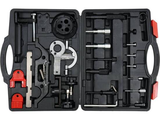 JEU D'OUTILS DE DISTRIBUTION OPEL ESSENCE ET DIESEL. CONTIENT 29 ÉLÉMENTS