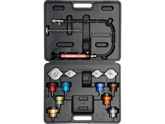 KIT DE DIAGNOSTIC POUR RADIATEURS, 14 PCS.