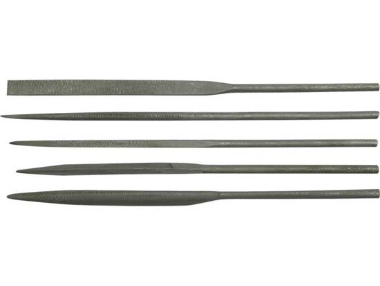 LIMES POUR AIGUILLES MÉTALLIQUES, 5 PCS.