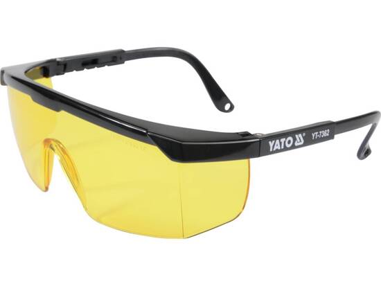 LUNETTES DE PROTECTION JAUNES, TYPE 9844