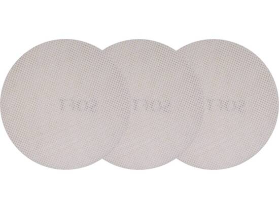 MAILLE ABRASIVE, DISQUE, DISQUE ABRASIF DOUX P100, DIAMÈTRE 225MM, 3 PCS. POUR LE BROYEUR