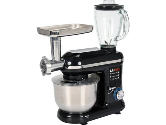 MIXEUR PLANÉTAIRE 3EN1 1000W, 4,5L NOIR