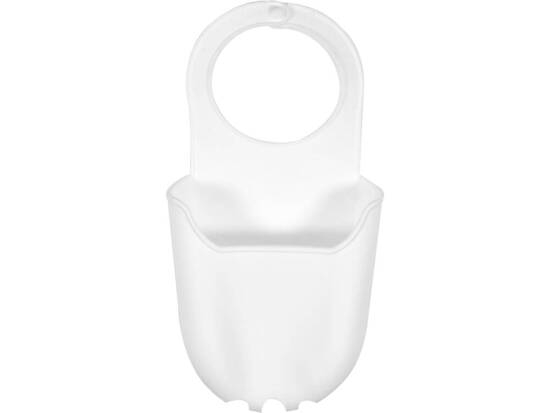 ORGANISATEUR EN SILICONE POUR ÉPONGE, BLANC