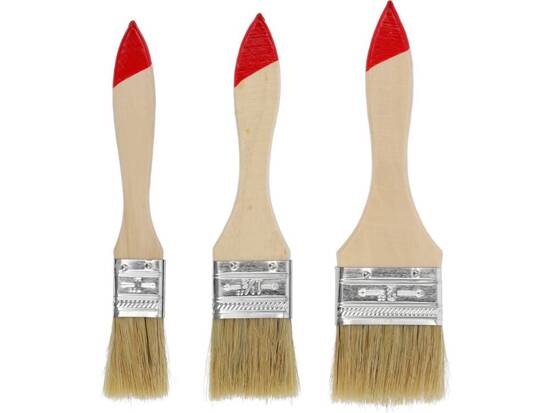 PINCEAUX DE PEINTURE 3 PCS. 1''-1.5''-2''