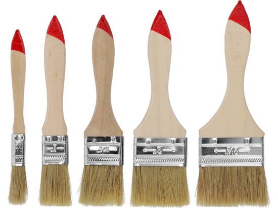 PINCEAUX DE PEINTURE 5 PCS. 0,5''-2,5''