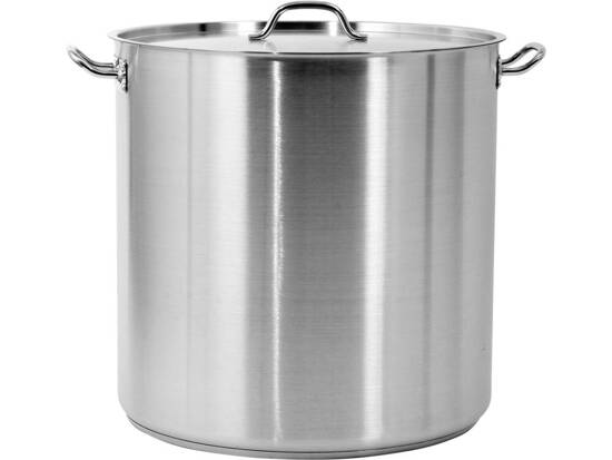 POT HAUT AVEC COUVERCLE INOX 50X50CM 98,2L