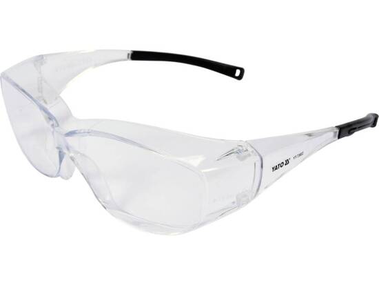 S'ADAPTE SUR DES LUNETTES DE PROTECTION EN POLYCARBONATE TRANSPARENT.