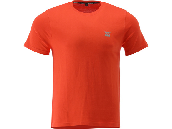 T-SHIRT BASIQUE, ORANGE, TAILLE. 3XL