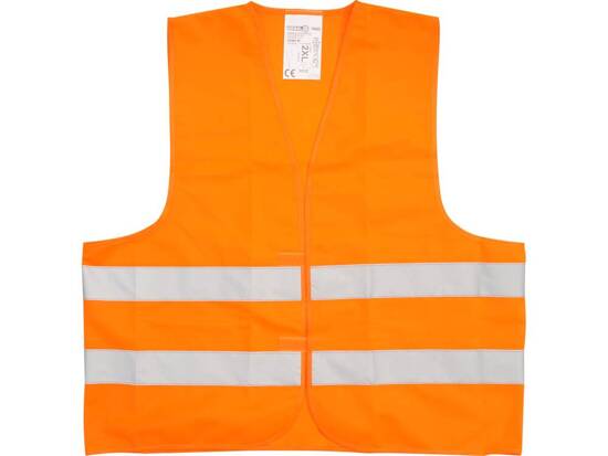 TAILLE DU GILET D'AVERTISSEMENT ORANGE. 2XL