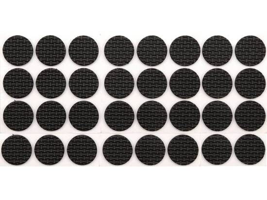 TAMPONS EN MOUSSE 18MM NOIR 32 PCS.