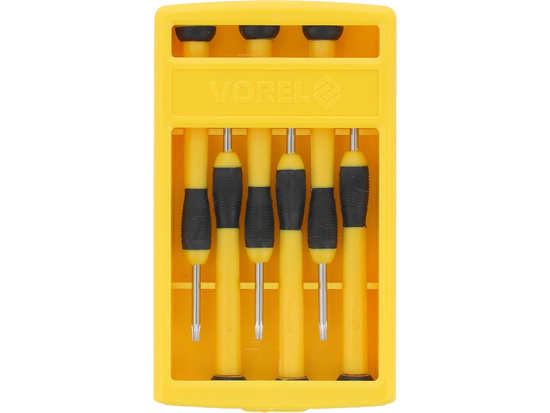 TOURNEVIS DE PRÉCISION CR-V, TORX, 6 PCS.