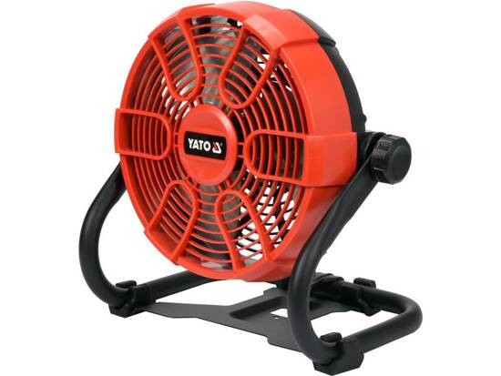 VENTILATEUR HYBRIDE 18V/240V ALIMENTÉ PAR UNE BATTERIE YATO 18V OU PAR PRISE