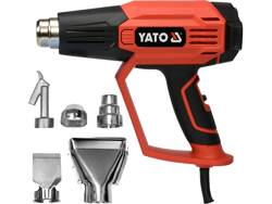 HEAT GUN 1600W 50-650C 2 GARS REG.TEMP LCD + ΡΥΘΜΙΣΕΙΣ ΜΝΗΜΗΣ