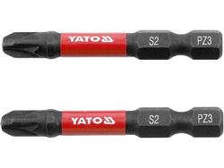 IMPACT BITS 1/4''X50 MM PZ3 2 ΤΕΜ